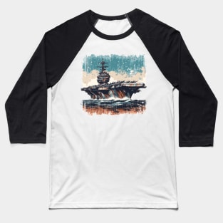 Aircraft carrier Baseball T-Shirt